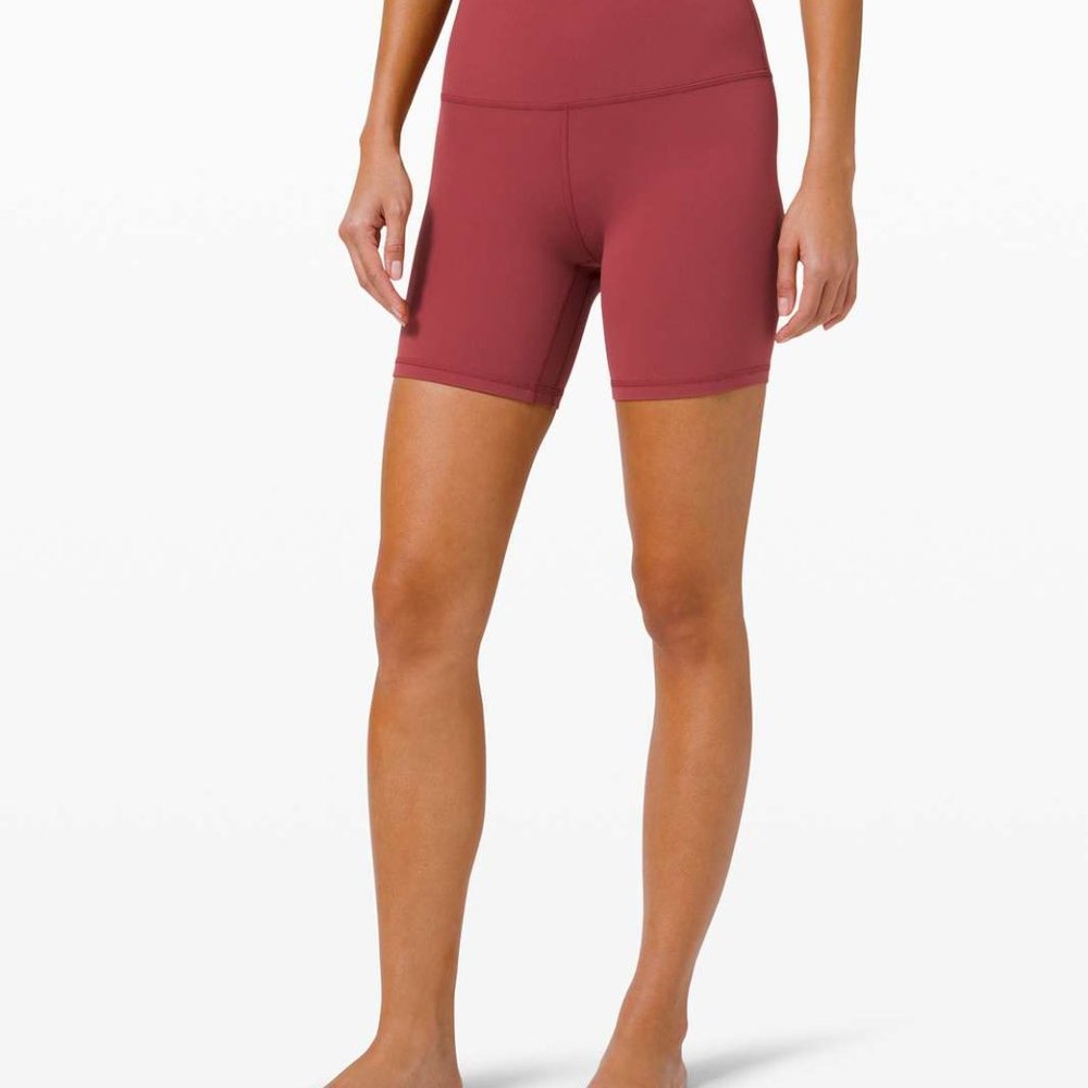 Lululemon Wunder Train Short 6" - Chianti